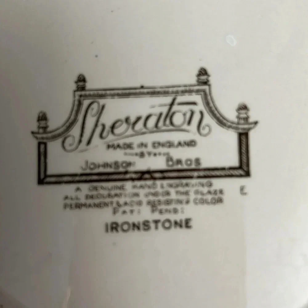 Johnson Bros Sheraton Ironstone Small Plate